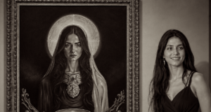 The Model as Portal: When a Real Face Awakens the Archetype
